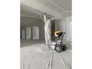 Безвоздушне Фарбування - стін, стелі , колон - висока якість